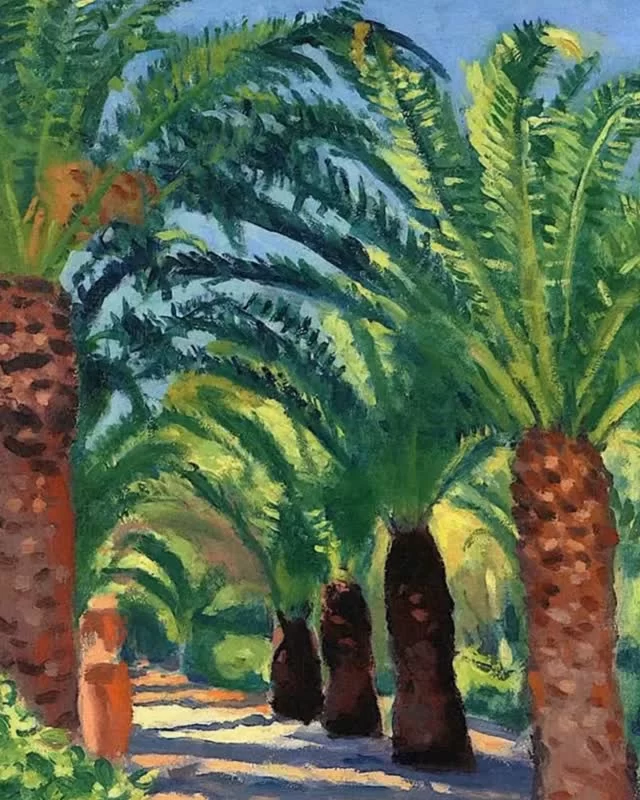Palm trees at Porquerolles by Albert Marquet, 1939

#art #artofinstagram #artoftheday #AlbertMarquet #palms #summer #history #TheHistoryAvenue #summervibes #summertime #artistsoninstagram #fridayvibes #fridaymood #palmtree